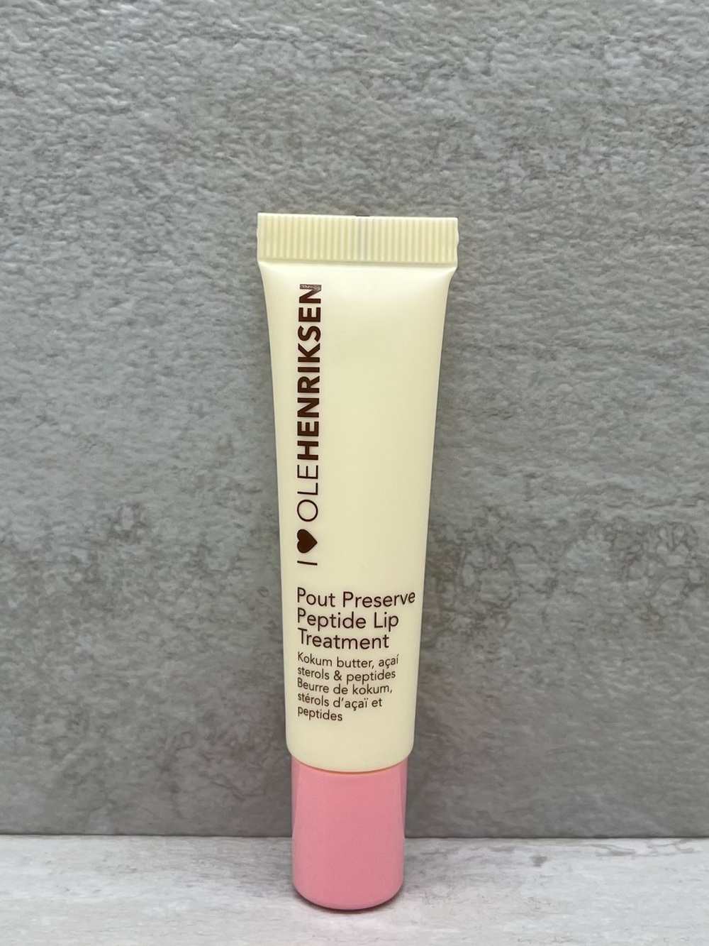 🔥 Ole Henriksen Pout Preserve Peptide Lip Treatment in Vanilla Bonbon 🍦🍬
